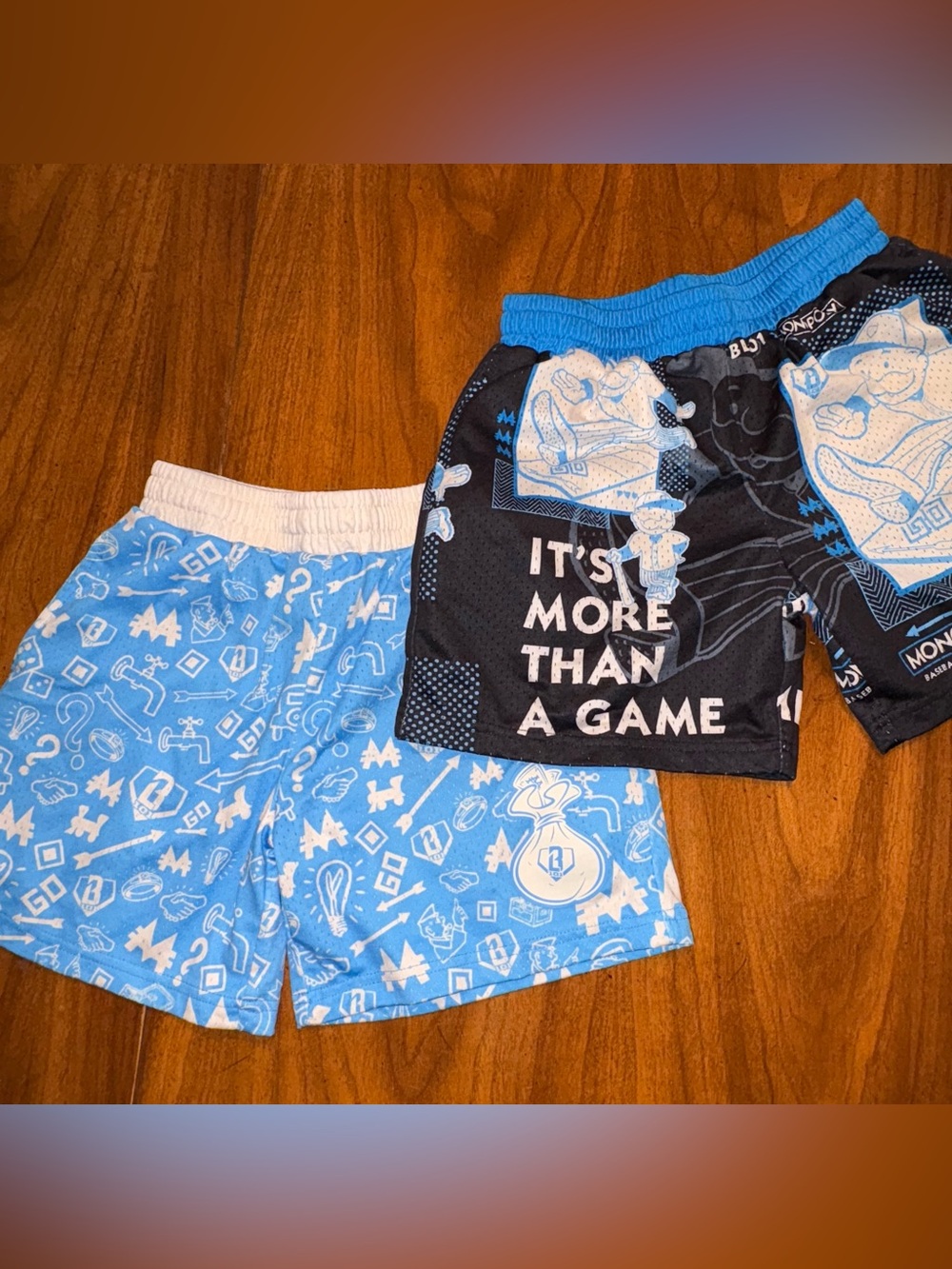 Baseball Lifestyle 101 Monopoly Shorts Size Youth Medium (Bundle of 2)